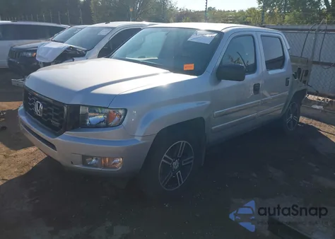 2014 Honda Ridgeline Sport из США, поврежденный, VIN 5FPYK1F76EB008997